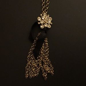 FREE PEOPLE TASSEL LAYERED NECKLACE